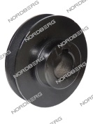 шкив электродвигателя для nce100/400 nordberg nce100/400#mot-pul
