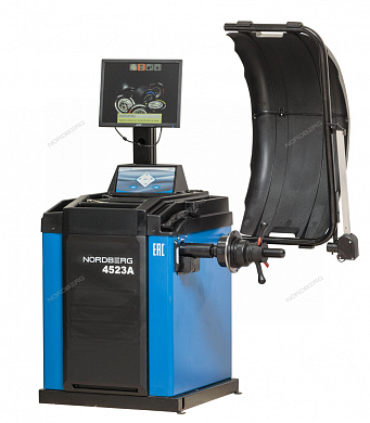 станок балансировочный автомат с дисплеем nordberg 4523a