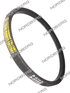 nordberg запчасть ремень a-510 e для nd25120