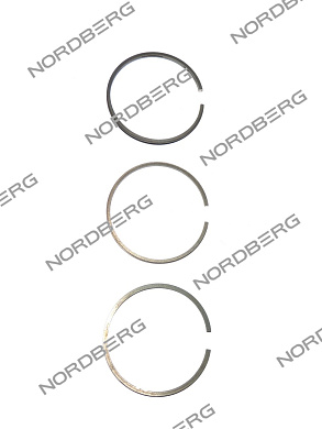 комплект поршневых колец на один поршень для nce50/410v nordberg nce50/410v#pss