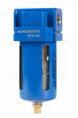 nordberg фильтр np8104 воздушный, 1/2", 4000 л/мин
