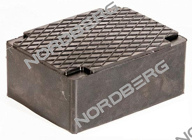 накладка резиновая для ножничных подъемников nordberg 1024