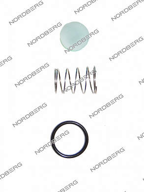 ремкомплект обратного клапана для nce50/410v nordberg nce50/410v#rkcv