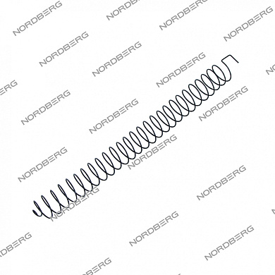 пружина линейки tb-l-0101007 для nordberg 4524e d=20mm