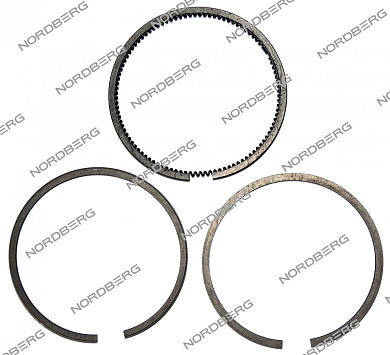 комплект поршневых колец для головки nce520 nordberg nce520#p-rings(set1+2)
