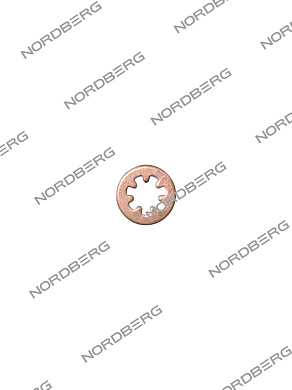 nordberg запчасть шайба насоса медная n3630a
