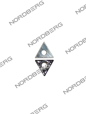 nordberg запчасть резцы (2 шт/комплект) для nl1/nl2