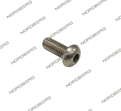 nordberg запчасть болт m8*20 под шестигранник для n3203 и n32035 цб-00001045