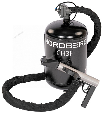бустер (инфлятор) автомат для установки на шмс, с пистолетом nordberg ch3f