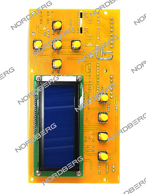 запчасть плата (контроллер) управления центральная для ws9 nordberg ws9#c-board
