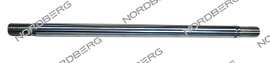 шток отжимного цилиндра (короткий) nordberg ct-ls-1100001 для шмс  4638, 4639.5